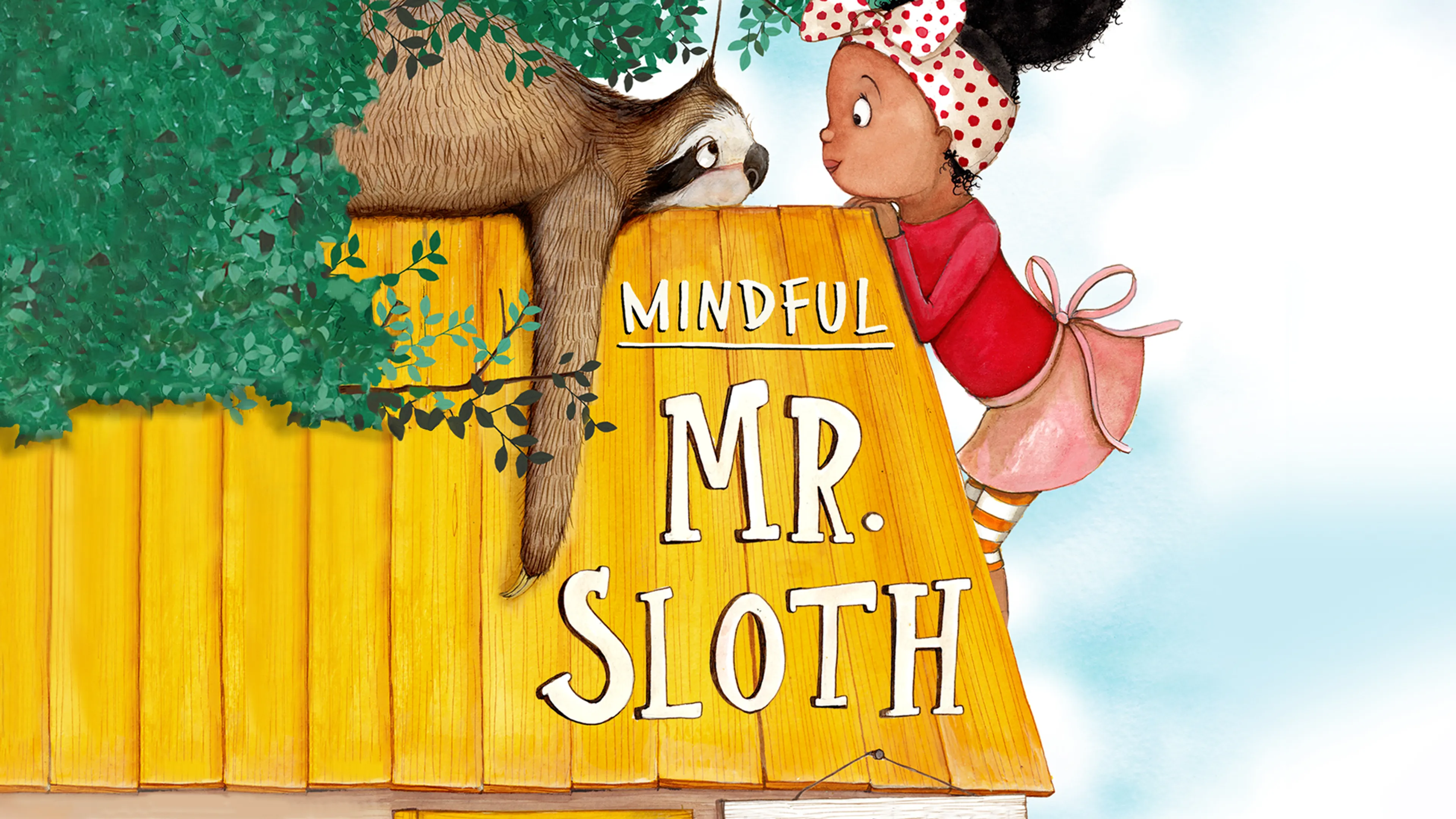 Mindful Mr. Sloth poster